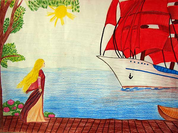 Секрет под алыми парусами