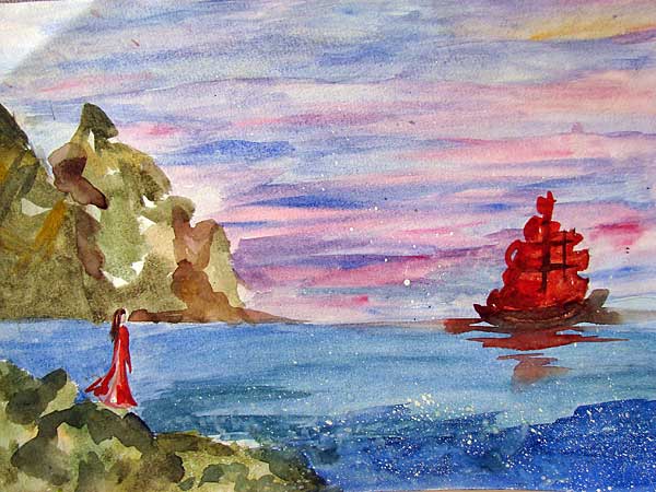 Паруса мечты у берегов романтической страны