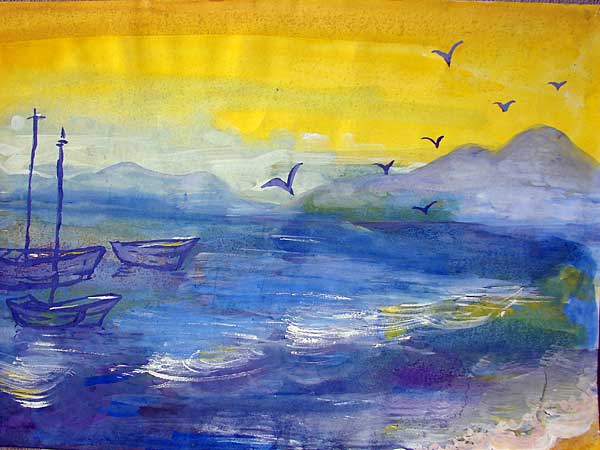 По мотивам феерии Алые паруса Александра Грина