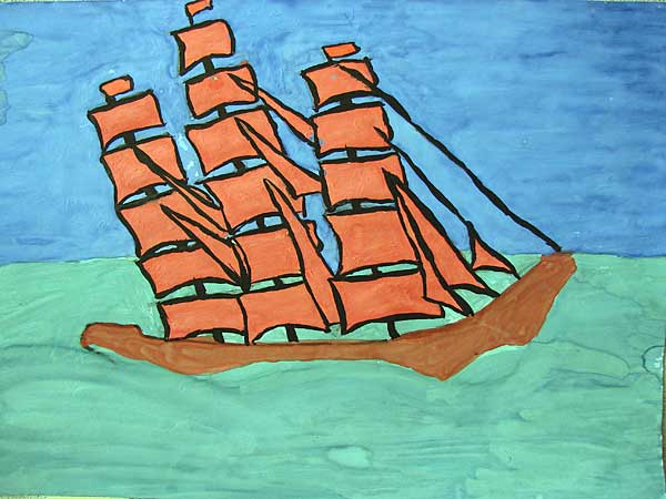 Очень много алых парусов