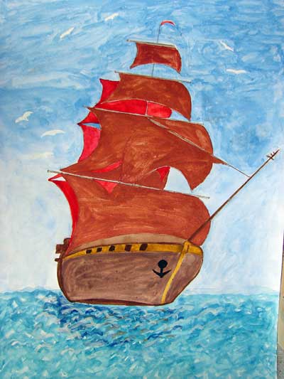 Алые паруса - это мечта, а мечта у каждого своя