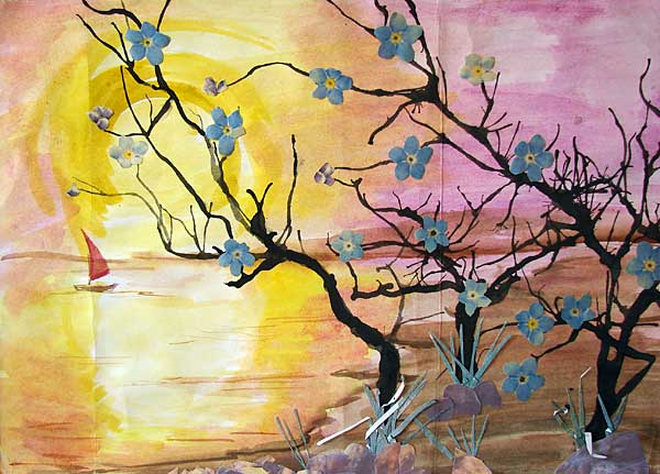 Восточные мотивы Алых парусов